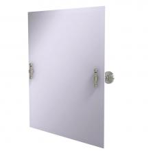 Allied Brass RW-92-SN - Frameless Rectangular Tilt Mirror with Beveled Edge