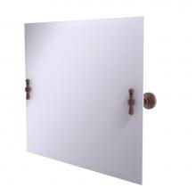 Allied Brass RW-93-CA - Frameless Landscape Rectangular Tilt Mirror with Beveled Edge