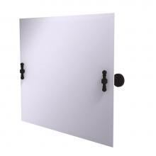 Allied Brass RW-93-ORB - Frameless Landscape Rectangular Tilt Mirror with Beveled Edge