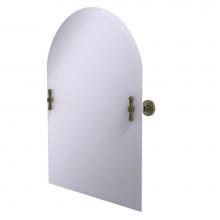 Allied Brass RW-94-ABR - Frameless Arched Top Tilt Mirror with Beveled Edge