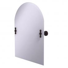 Allied Brass RW-94-ABZ - Frameless Arched Top Tilt Mirror with Beveled Edge