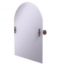 Allied Brass RW-94-CA - Frameless Arched Top Tilt Mirror with Beveled Edge