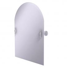Allied Brass RW-94-PC - Frameless Arched Top Tilt Mirror with Beveled Edge