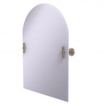 Allied Brass RW-94-PEW - Frameless Arched Top Tilt Mirror with Beveled Edge