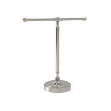 Allied Brass RWM-2-SN - Vanity Top 2 Arm Guest Towel Holder