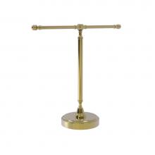 Allied Brass RWM-2-UNL - Vanity Top 2 Arm Guest Towel Holder