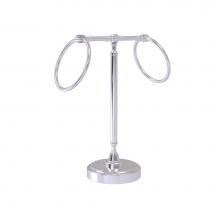 Allied Brass RWM-3-SCH - Vanity Top 2 Towel Ring Guest Towel Holder
