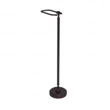 Allied Brass RWM-5-ABZ - Retro Wave Collection Free Standing Toilet Tissue Holder