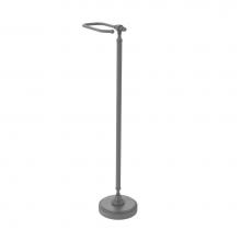 Allied Brass RWM-5-GYM - Retro Wave Collection Free Standing Toilet Tissue Holder