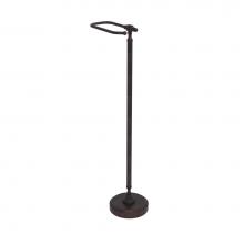Allied Brass RWM-5-VB - Retro Wave Collection Free Standing Toilet Tissue Holder
