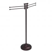 Allied Brass RWM-8-ABZ - Towel Stand with 4 Pivoting Swing Arms
