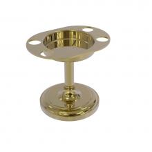 Allied Brass S-55-UNL - Vanity Top Tumbler and Toothbrush Holder