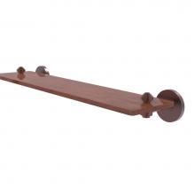 Allied Brass SB-1-22-IRW-CA - South Beach Collection 22 Inch Solid IPE Ironwood Shelf