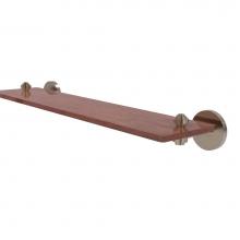 Allied Brass SB-1-22-IRW-PEW - South Beach Collection 22 Inch Solid IPE Ironwood Shelf