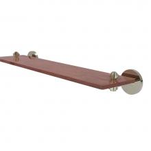 Allied Brass SB-1-22-IRW-PNI - South Beach Collection 22 Inch Solid IPE Ironwood Shelf