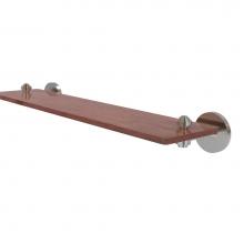 Allied Brass SB-1-22-IRW-SN - South Beach Collection 22 Inch Solid IPE Ironwood Shelf