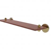 Allied Brass SB-1-22-IRW-UNL - South Beach Collection 22 Inch Solid IPE Ironwood Shelf