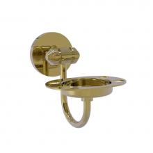 Allied Brass SB-26-UNL - Southbeach Collection Wall Mounted Tumbler and Toothbrush Holder