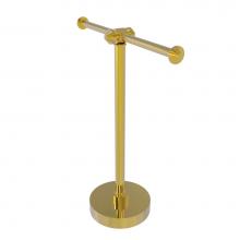 Allied Brass SB-82-PB - Southbeach Collection Vanity Top 2 Arm Guest Towel Holder