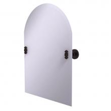 Allied Brass SB-94-ABZ - Frameless Arched Top Tilt Mirror with Beveled Edge