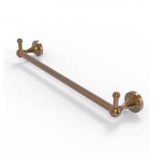 Allied Brass SG-41-30-PEG-BBR - Sag Harbor Collection 30 Inch Towel Bar with Integrated Hooks