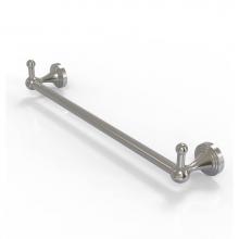 Allied Brass SG-41-30-PEG-SN - Sag Harbor Collection 30 Inch Towel Bar with Integrated Hooks