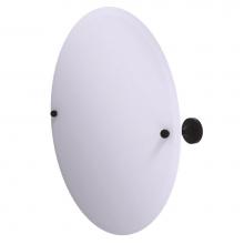 Allied Brass SG-90-ORB - Sag Harbor Collection Frameless Round Tilt Mirror with Beveled Edge