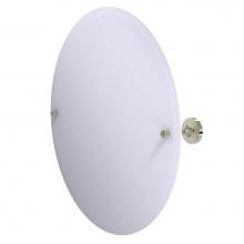Allied Brass SG-90-PNI - Sag Harbor Collection Frameless Round Tilt Mirror with Beveled Edge