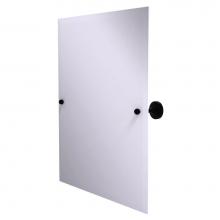 Allied Brass SG-92-BKM - Sag Harbor Collection Frameless Rectangular Tilt Mirror with Beveled Edge
