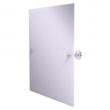 Allied Brass SG-92-PC - Sag Harbor Collection Frameless Rectangular Tilt Mirror with Beveled Edge