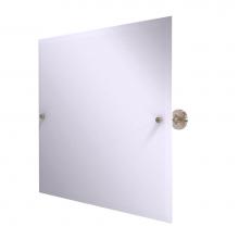 Allied Brass SG-93-PEW - Sag Harbor Collection Frameless Landscape Rectangular Tilt Mirror with Beveled Edge