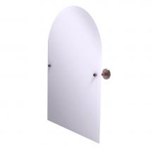 Allied Brass SG-94-CA - Sag Harbor Collection Frameless Arched Top Tilt Mirror with Beveled Edge