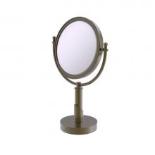 Allied Brass SH-4/4X-ABR - Soho Collection 8 Inch Vanity Top Make-Up Mirror 4X Magnification