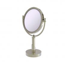 Allied Brass SH-4/5X-PNI - Soho Collection 8 Inch Vanity Top Make-Up Mirror 5X Magnification