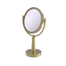 Allied Brass SH-4/5X-SBR - Soho Collection 8 Inch Vanity Top Make-Up Mirror 5X Magnification