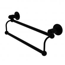Allied Brass SH-72/36-BKM - 36 Inch Double Towel Bar