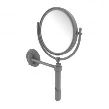 Allied Brass SHM-8/2X-GYM - Soho Collection Wall Mounted Make-Up Mirror 8 Inch Diameter with 2X Magnification
