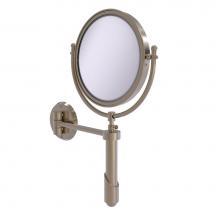 Allied Brass SHM-8/2X-PEW - Soho Collection Wall Mounted Make-Up Mirror 8 Inch Diameter with 2X Magnification