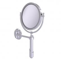 Allied Brass SHM-8/2X-SCH - Soho Collection Wall Mounted Make-Up Mirror 8 Inch Diameter with 2X Magnification