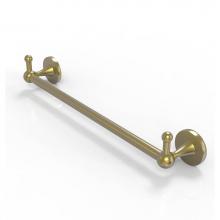 Allied Brass SL-41-24-PEG-SBR - Shadwell Collection 24 Inch Towel Bar with Integrated Hooks