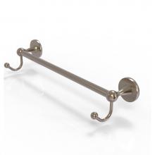 Allied Brass SL-41-36-HK-PEW - Shadwell Collection 36 Inch Towel Bar with Integrated Hooks