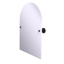 Allied Brass SL-94-ORB - Shadwell Collection Frameless Arched Top Tilt Mirror with Beveled Edge