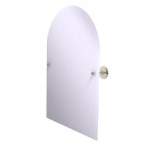 Allied Brass SL-94-PNI - Shadwell Collection Frameless Arched Top Tilt Mirror with Beveled Edge