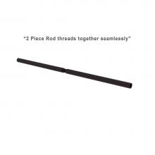 Allied Brass SR-72-ABZ - 72 Inch Shower Curtain Rod