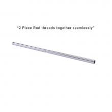 Allied Brass SR-72-SCH - 72 Inch Shower Curtain Rod