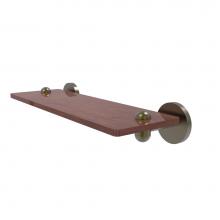 Allied Brass TA-1-16-IRW-ABR - Tango Collection 16 Inch Solid IPE Ironwood Shelf