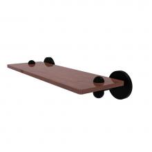 Allied Brass TA-1-16-IRW-BKM - Tango Collection 16 Inch Solid IPE Ironwood Shelf