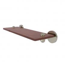 Allied Brass TA-1-16-IRW-PNI - Tango Collection 16 Inch Solid IPE Ironwood Shelf