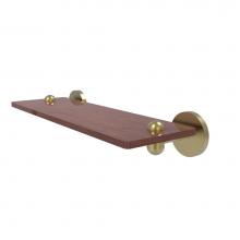 Allied Brass TA-1-16-IRW-SBR - Tango Collection 16 Inch Solid IPE Ironwood Shelf