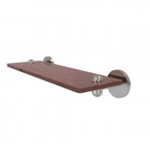Allied Brass TA-1-16-IRW-SN - Tango Collection 16 Inch Solid IPE Ironwood Shelf